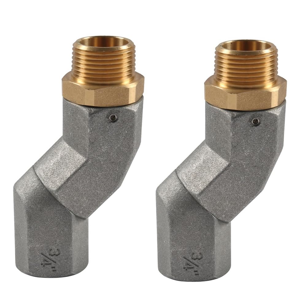 Raccord pivotant 3/4 NPT multi-niveaux rotatif à 360° pour pistolet de transfert de carburant