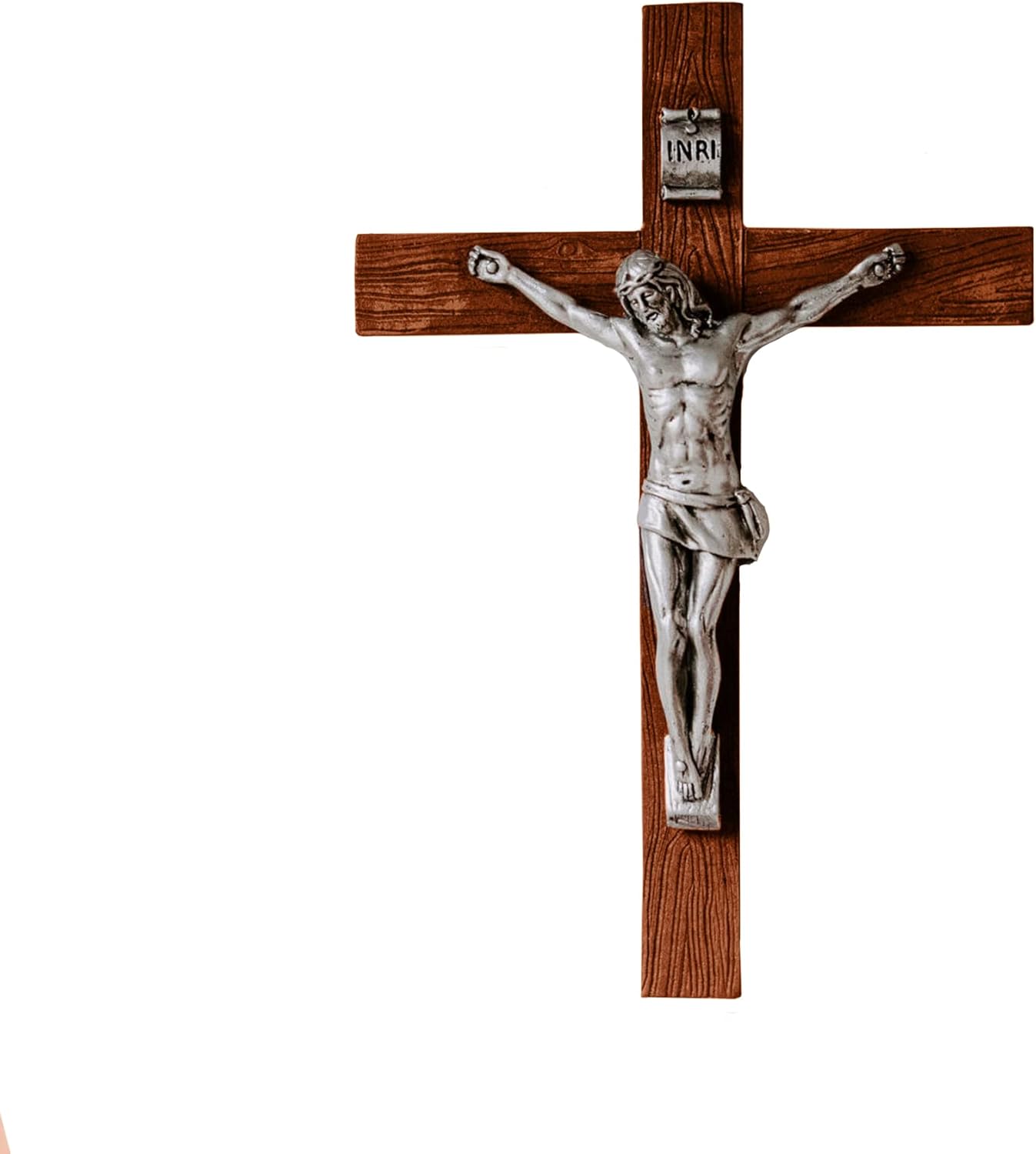 Blessed is She Crucifix Wall Decor 8” Inch Size Cross Wall Decor for Living
