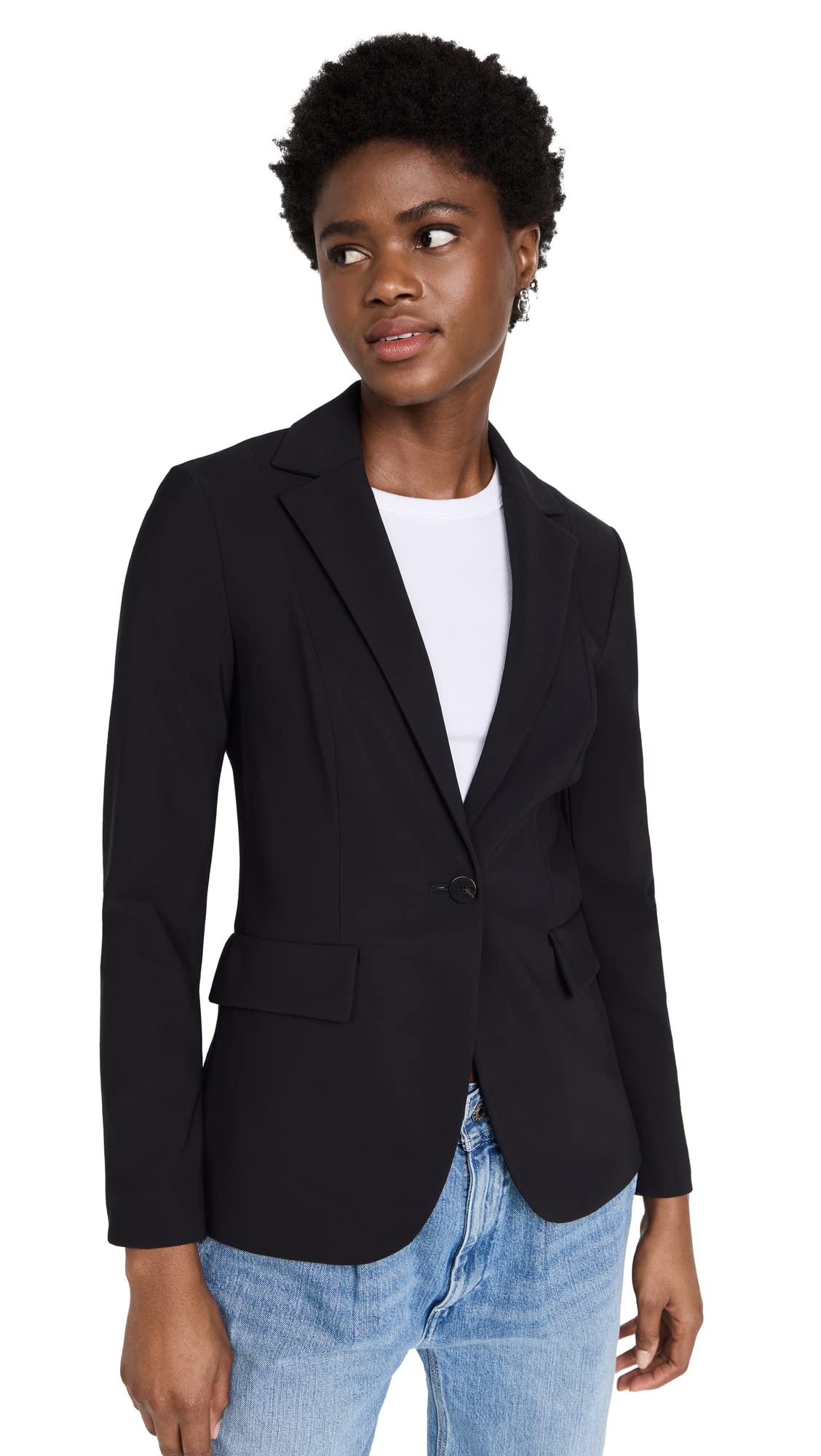 Theory Womens Ponte Riding Blazer