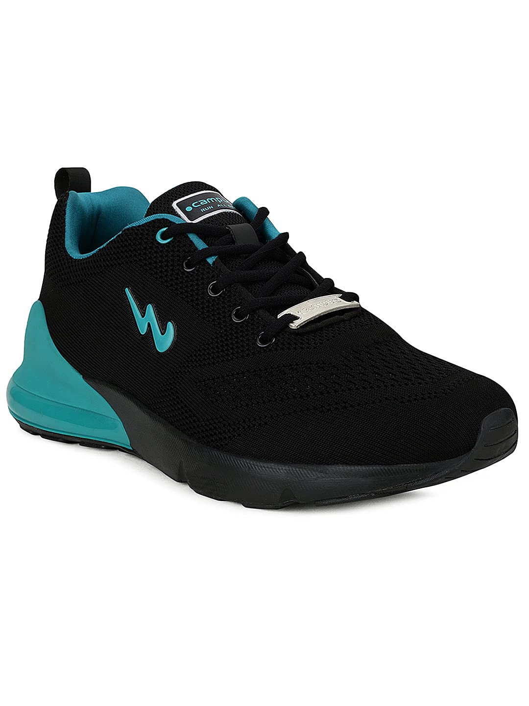 Campus Mens Flying Fury BLK/T.BLU Running Shoes - 8UK/India 5G-839 (B093YB8PRC) Amazon Price History, Amazon Price Tracker