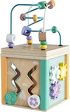 Warmiehomy Activity Cube Baby Toddler Best Montessori Toys for 1 Year Old Wooden Toys 1st Birthday Gifts for 1 2 3 Year Old Girls Boys Educational Children Early Learning Toys