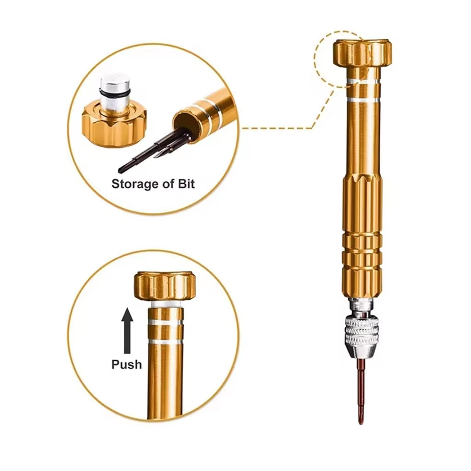 Kit Di Riparazione Cacciavite, 5 In 1, Strumento Manuale For Apertura