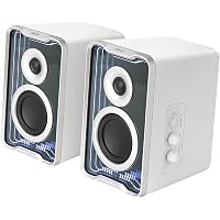 Edifier QR30 Altoparlanti desktop attivi con Bluetooth V5.4, effetti luminosi dinamici. 30 Watt RMS