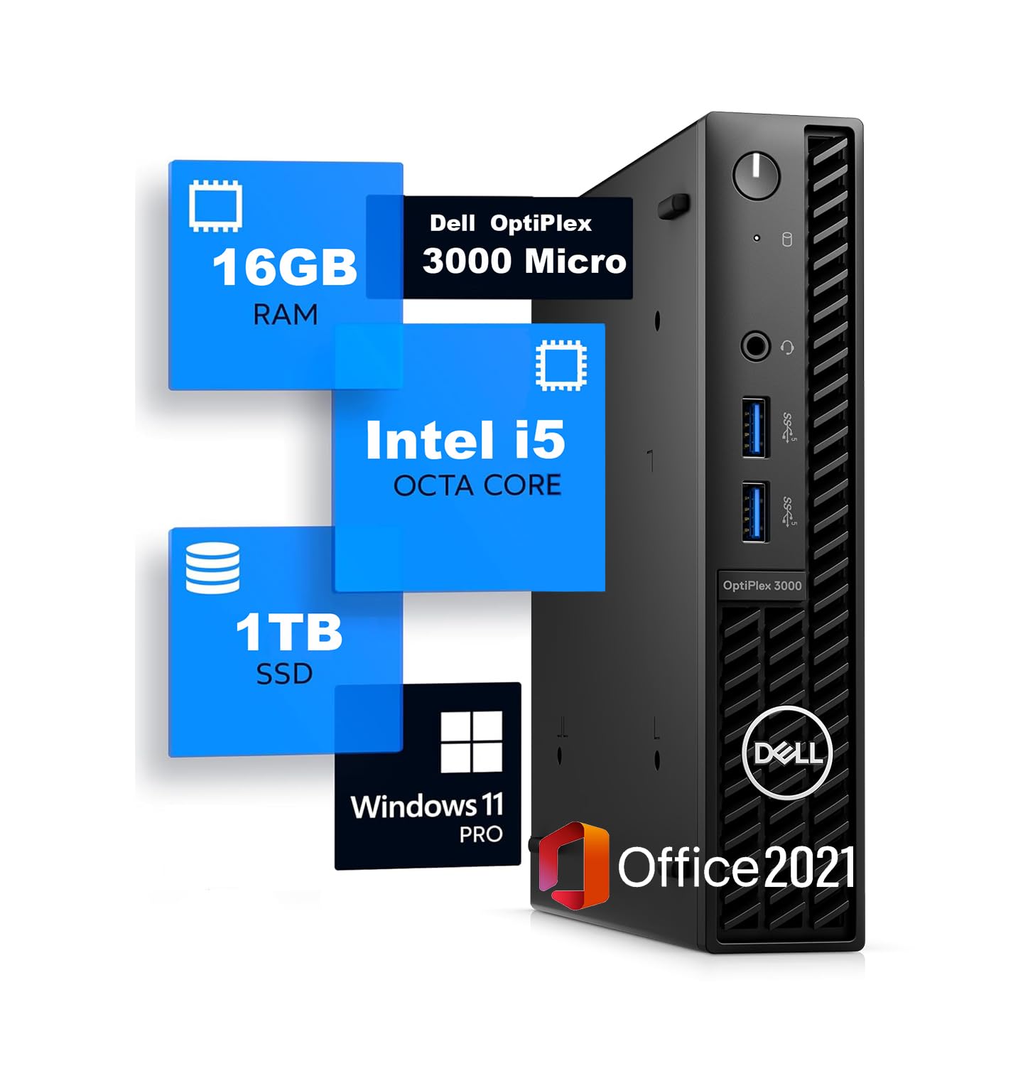 Amazon.co.jp: 【整備済み品】 Dell デルOptiPlex 3000 Micro 第12世代