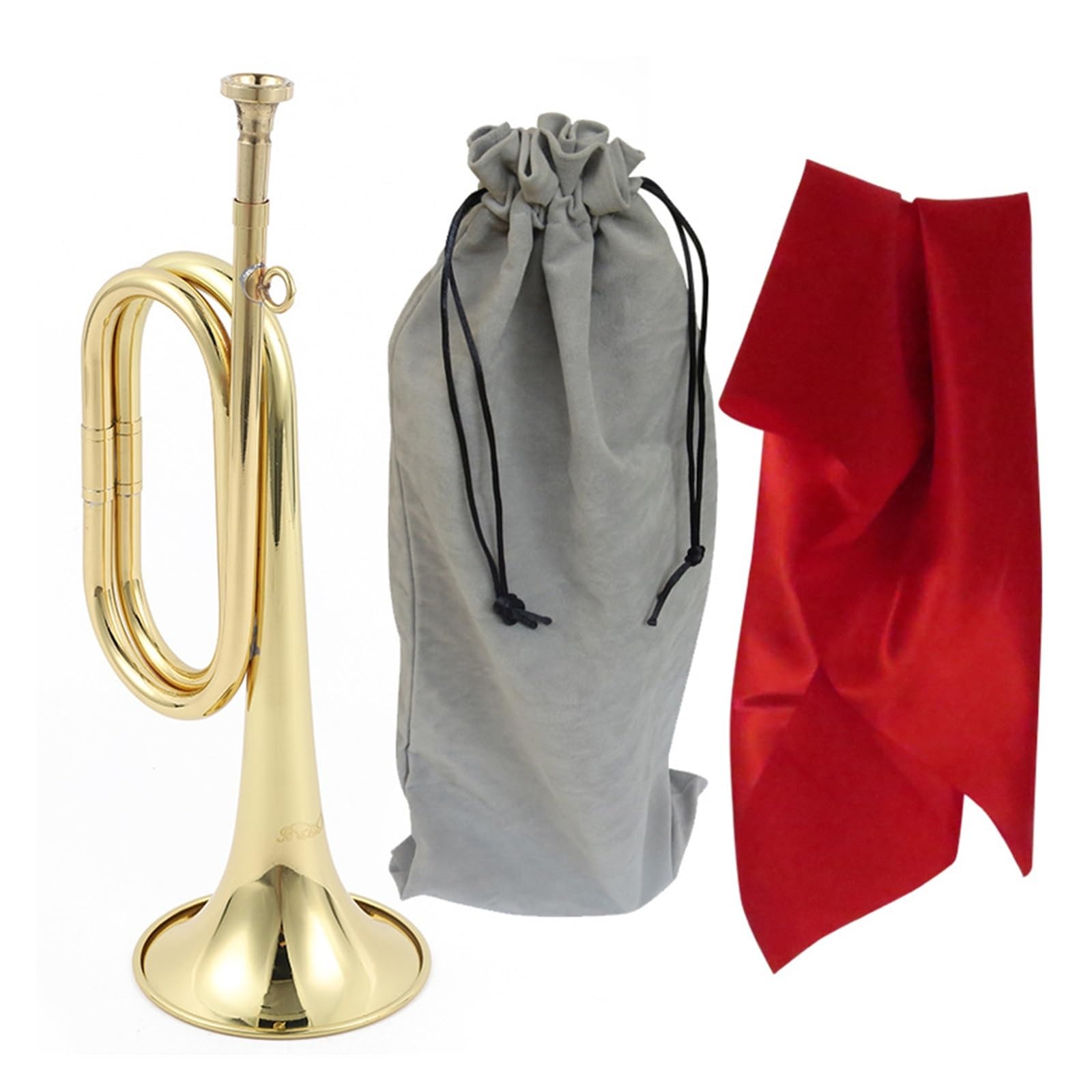 trąbka instrument Instrument Muzyczny Bugle Charge Bugle Z Brązu Minuet Horn (Color : 04)