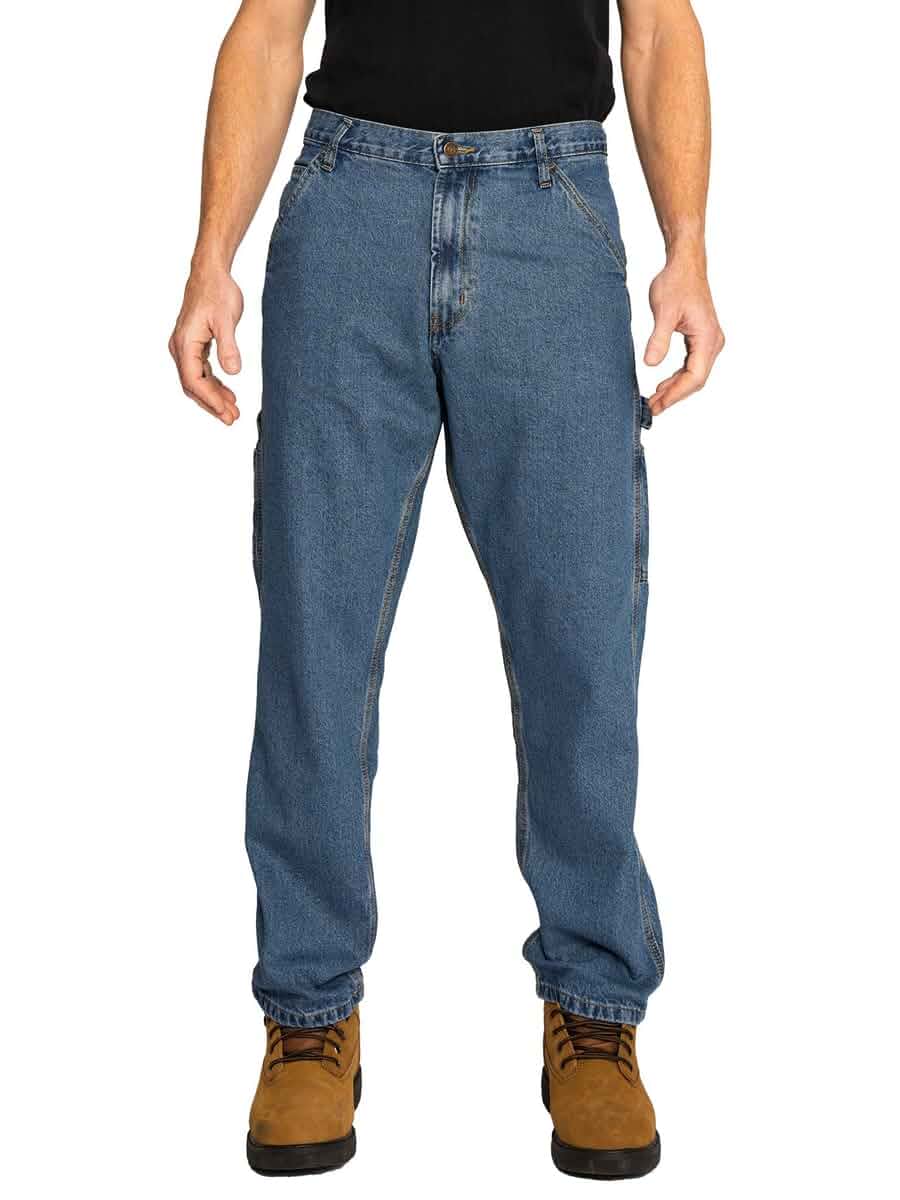 FULL BLUE Carpenter Denim Jeans, Relaxed Fit, Utility Pocket & Hammer Loop Jeans · Regular