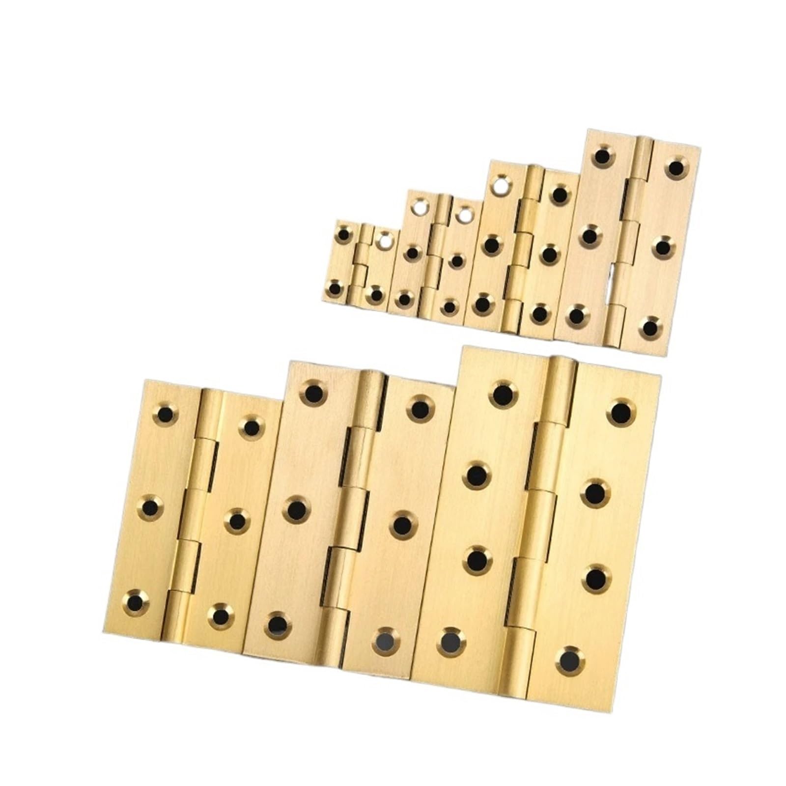 Haogui 10 piezas/bolsa de bisagras selladas cepilladas for joyero, puerta armario cocina, pequeñas y exquisitas