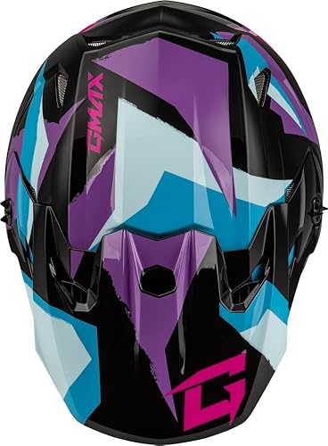 Miniatura 3 de Gmax MX-96S Casco de estilo MX para moto de nieve para deportes de invierno con caja de respiración