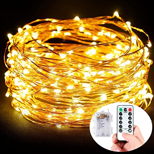 Flarion Lichterkette Feuerwerkskuster - Batteriebetrieben Mit Fernbedienung