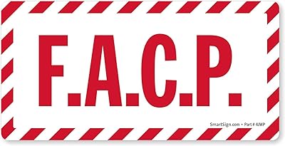 SmartSign - LB-2084-EU-2.5x5-Q5 Adhesive Vinyl Label, Legend