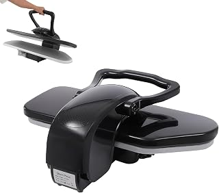 ANGDI Plancha de Vapor de Gran tamaño, Plancha Profesional de 91 cm con Pantalla táctil, Plancha de Vapor Digital de sobremesa con Aviso de Voz y protección contra sobrecalentamiento