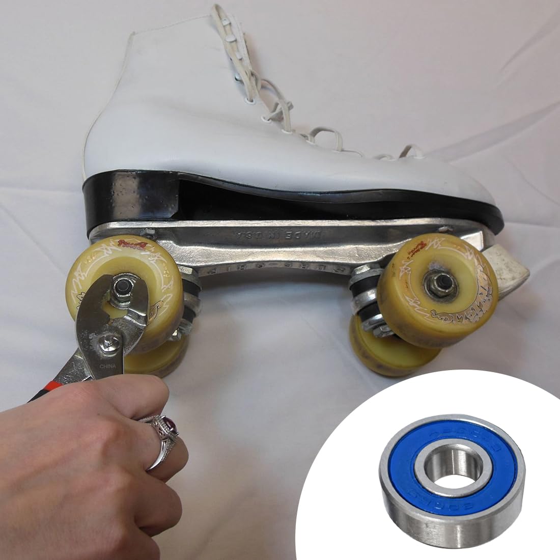 KYLOS Lot De 20 Roulements à Billes 608ZZ - Double Blindage