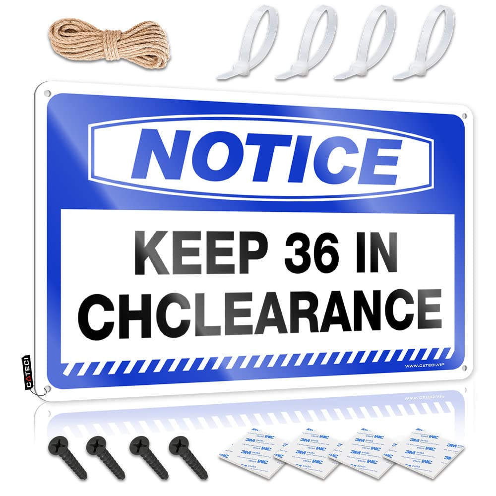 STWNVOITV Bar Sign Metal Notice Keep 36 In Chclearance Tin Sign Tin Signs For Bar Tin Signs For Bar(30X40CM)