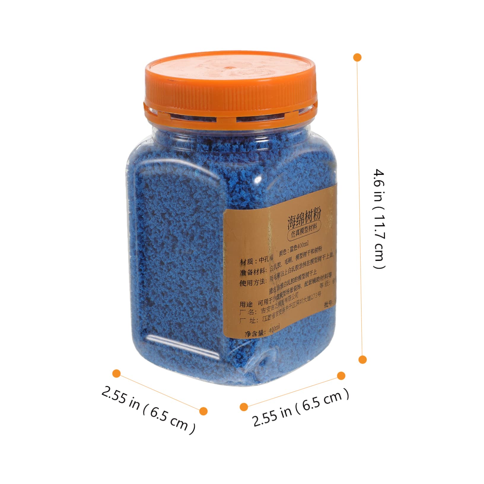 ibasenice Sponge Tree Powder Miniature Static Grass Diorama Artificial for Outside