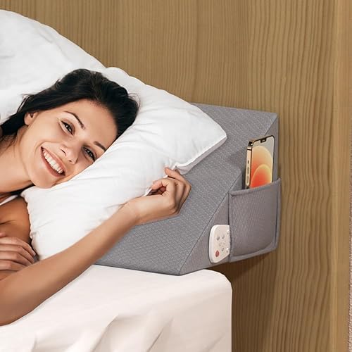 Limthe Almohada de cuña de cama para cabecero, relleno de espacio de cama, relleno de espacio de colchón (0-7 pulgadas), almohada de cabecero,