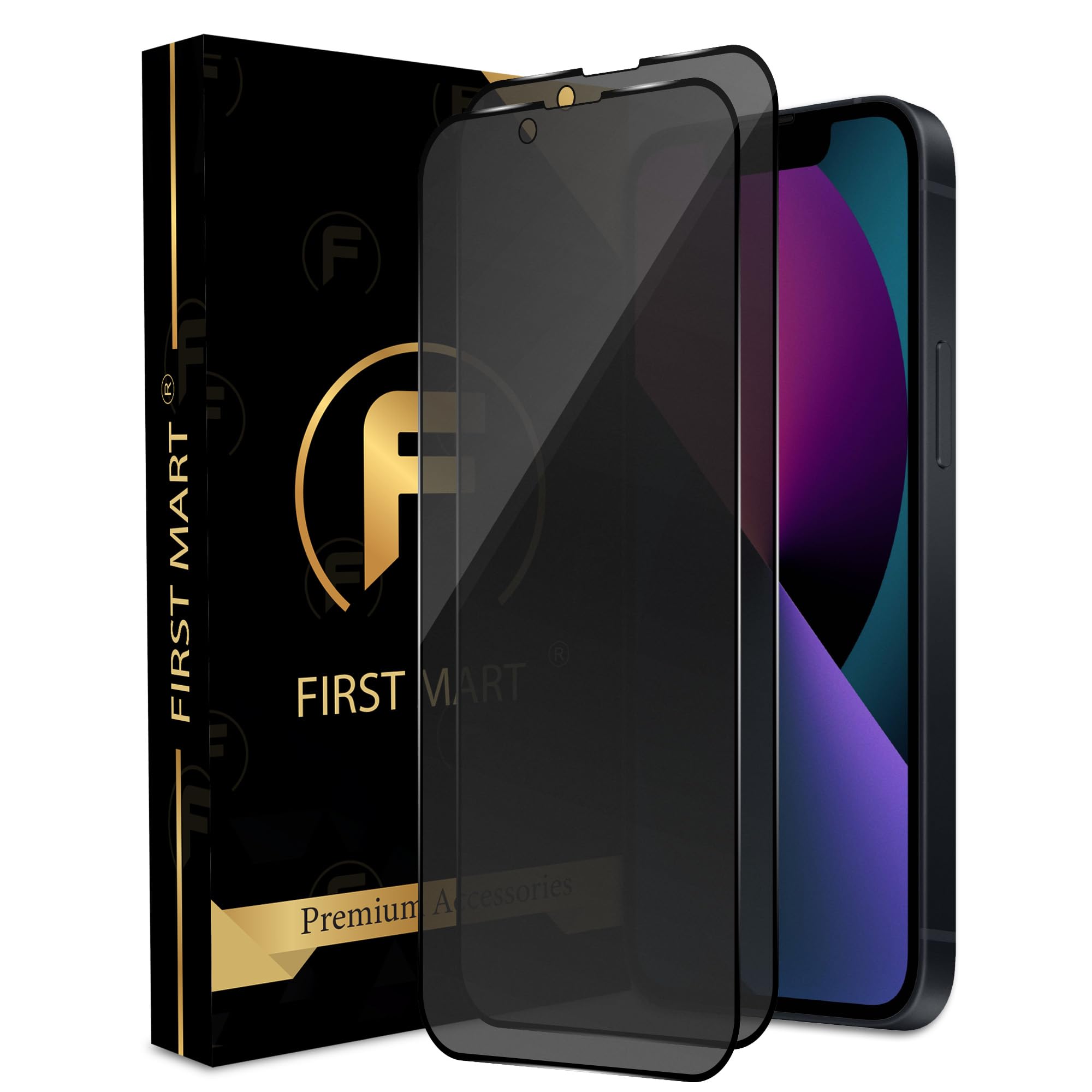 FIRST MART Edge to Edge Matte Privacy Tempered Glass for iPhone 13 Mini Full Screen Coverage with Easy Installation Kit, 2 Pack Set of Anti Spy Matte Glass (B0CS6YGJX7) Amazon Price History, Amazon Price Tracker