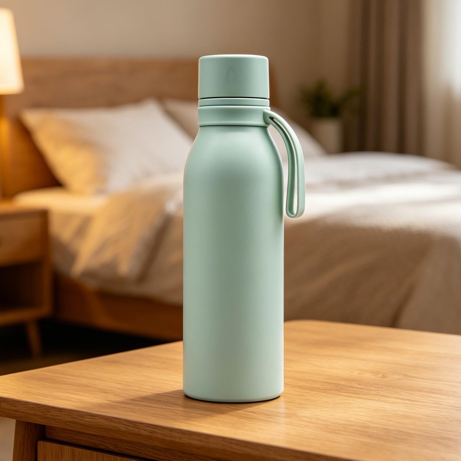 Genérico Botella Térmica Acero Inoxidable Vaso Térmico Exterior 550 ml