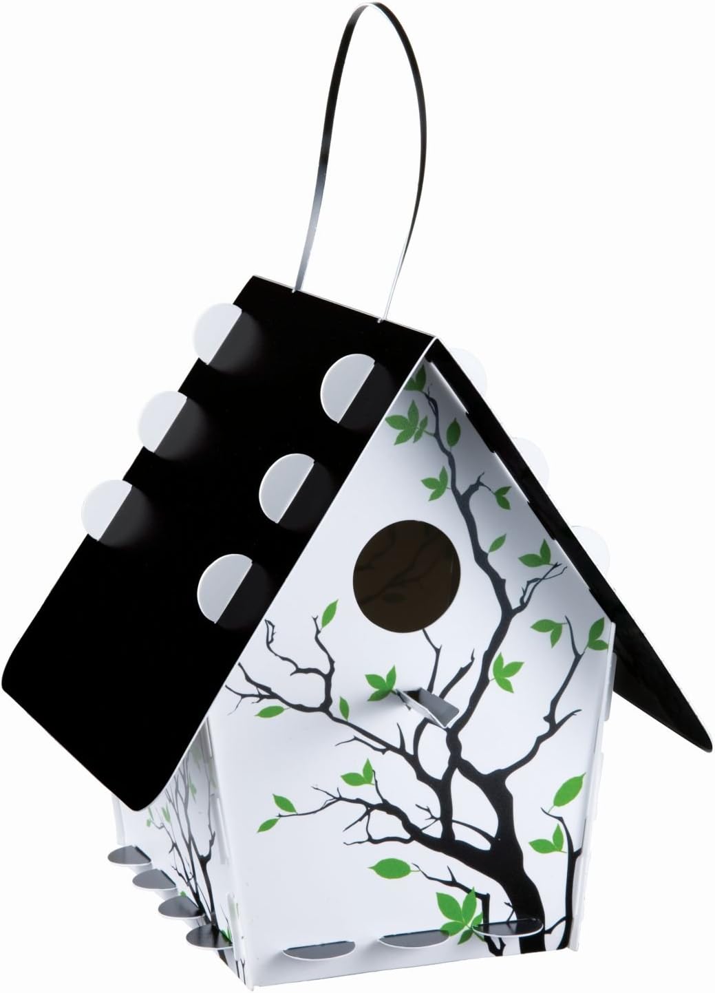 Tweet Tweet Home Recyclable Plastic Flatpacked Classic Bird House - Branch Silhouette