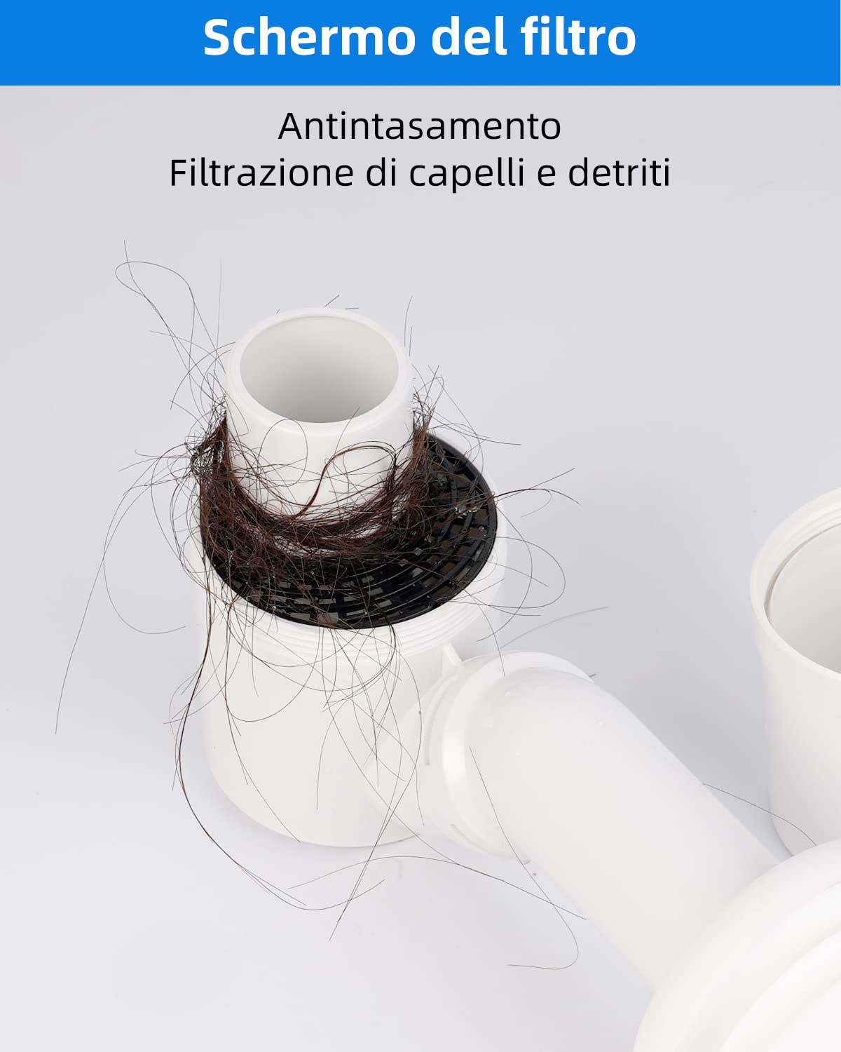 Bächlein Sifone Salvaspazio Per Lavabo Bagno G 1 1/4'' - Sifone Piatto Antiodore Made In Germany - Foto 12