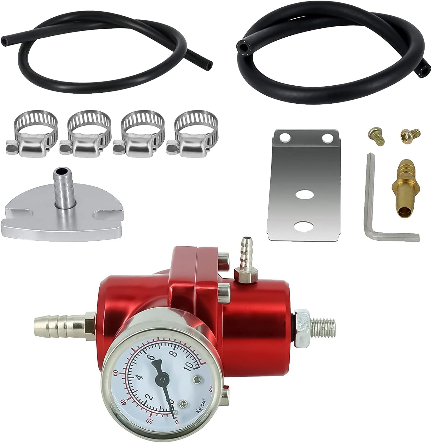 EFI Fuel Pressure Regulator Kit with Bypass Return 0140psi