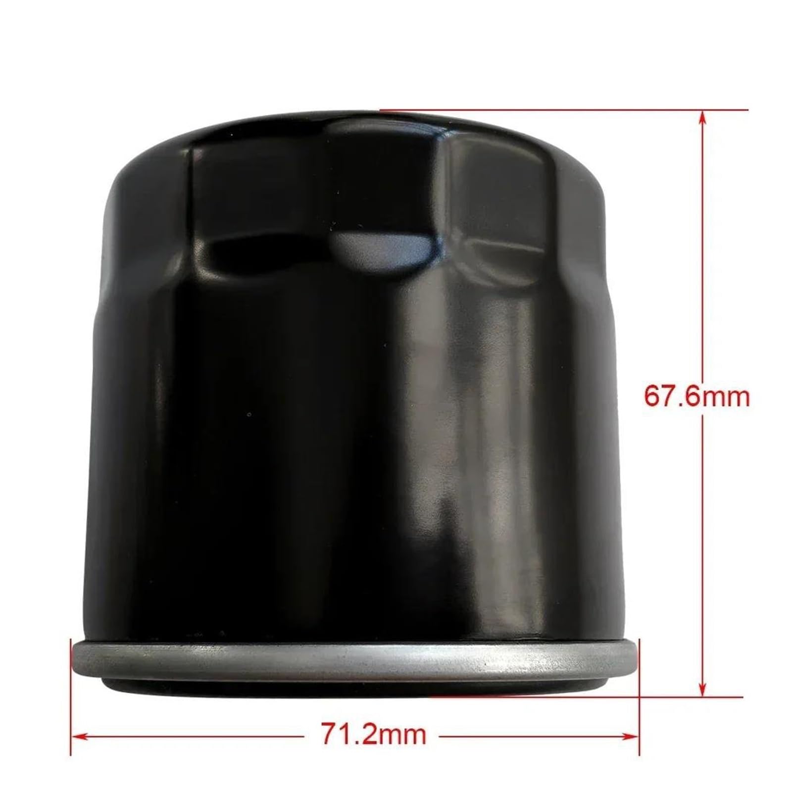 Dla CFMoto CF450 MT NK SR CF650 GT ABS CF-650 CF650TK CF650NK CF650MT Filtr Oleju(Black 4pcs)