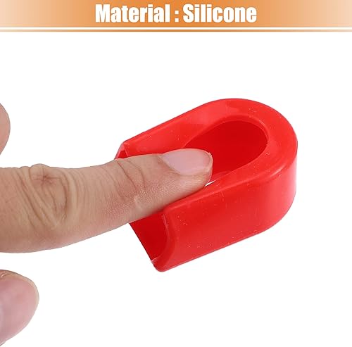 Miniatura 6 de X AUTOHAUX 2 piezas de silicona para bicicleta, protector de manivela para bicicleta de montaña, funda de gel, protección para brazo de manivela