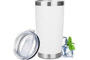 20oz White Tumbler: The Epitome of Insulated Hydration