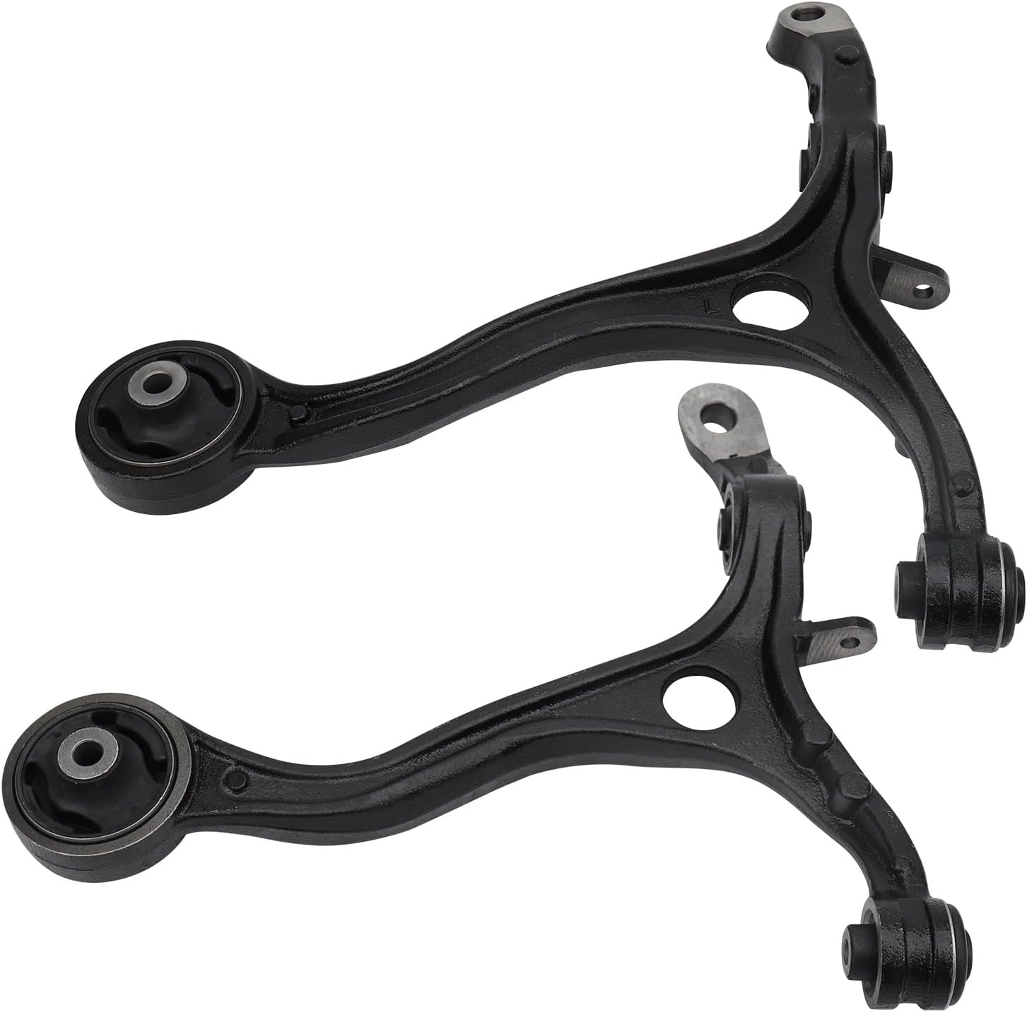 4PCS Front Lower Control Arms Kit with Ball Joints Compatible with Acura TSX 2009-2014, Honda Accord 2008-2012, # K641112 K641113 K500081