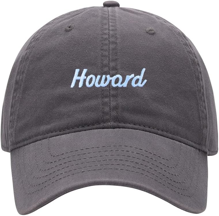 Baseball Cap Men Name Howard Gift Embroidered Washed Cotton Dad Hat Baseball Caps