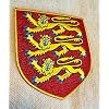 British Lion Shield England Royal Coat Of Arms Embroidered Iron