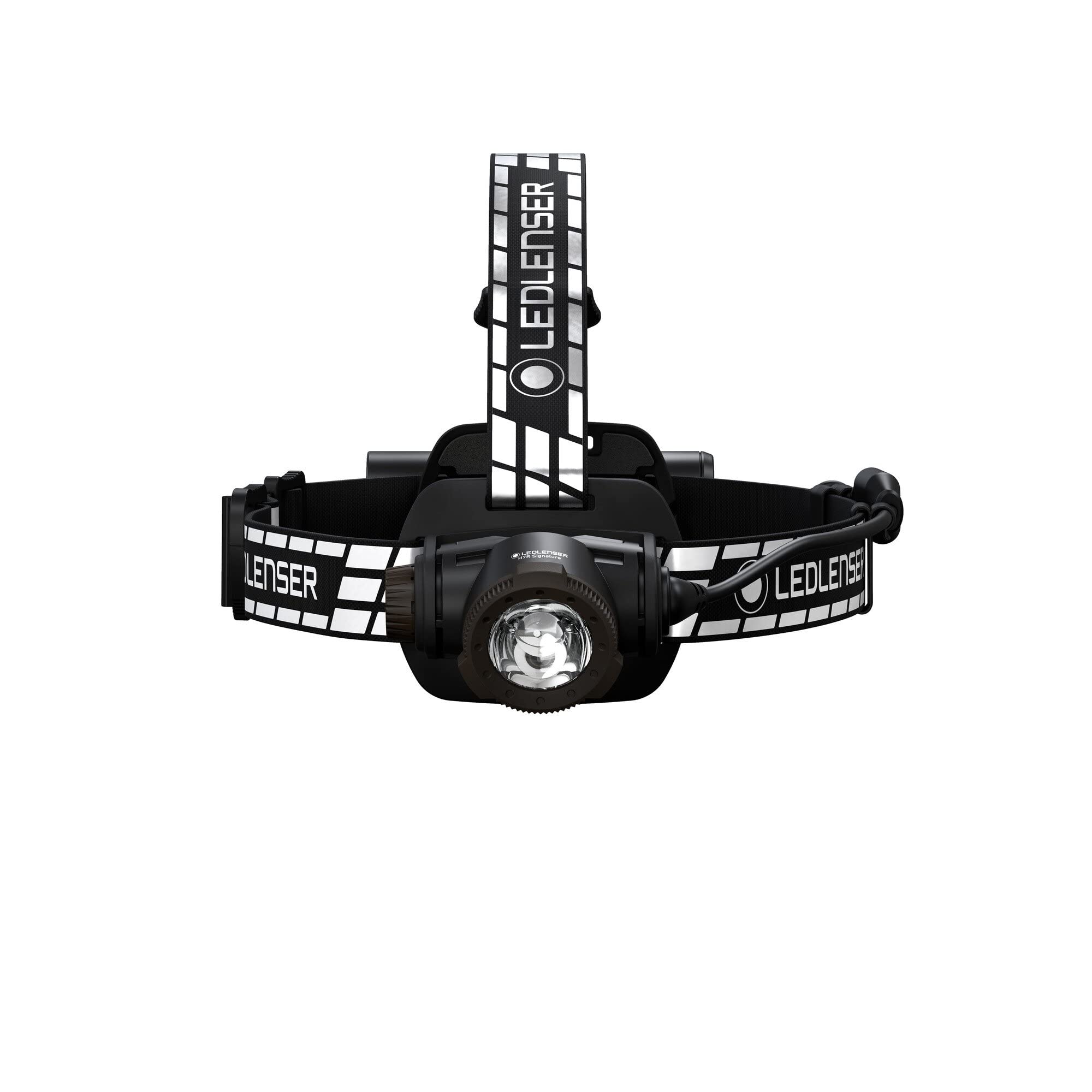 Ledlenser H7R Signature Lampe frontale rechargeable, 1200lm, 260m portée