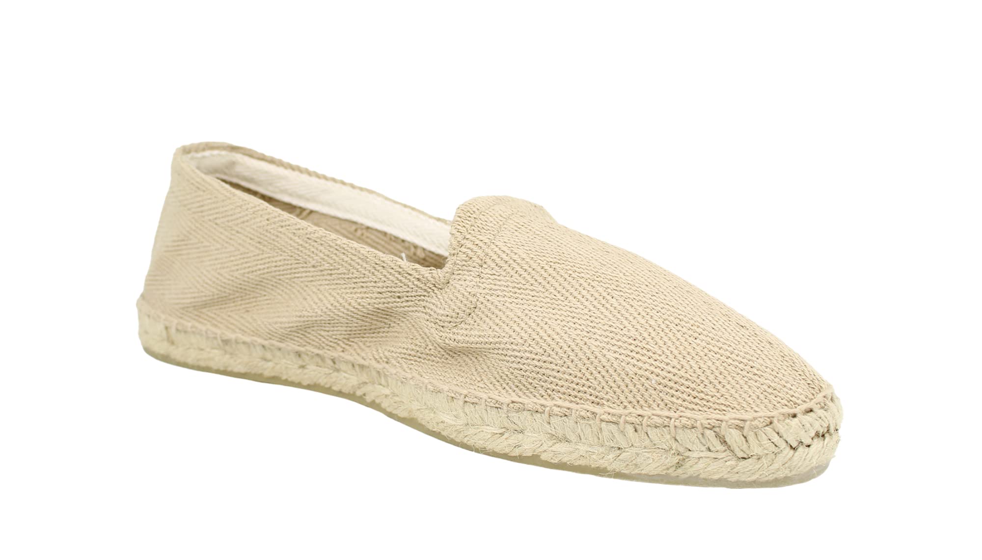 Desconocido Espadrillas Tela Spiga con suola in juta e gomma
