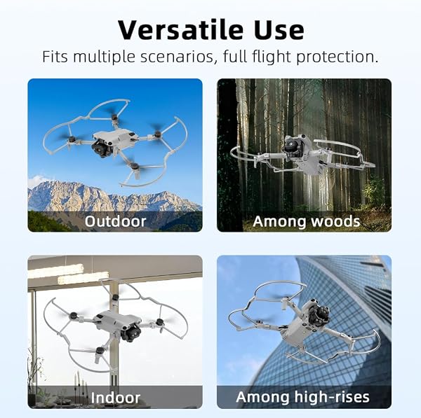 DJI Mini 5 Pro 対応 アクセサリー2点セット-プロペラガード+ランディングギア Mini 5 Pro アクセサリー - 4