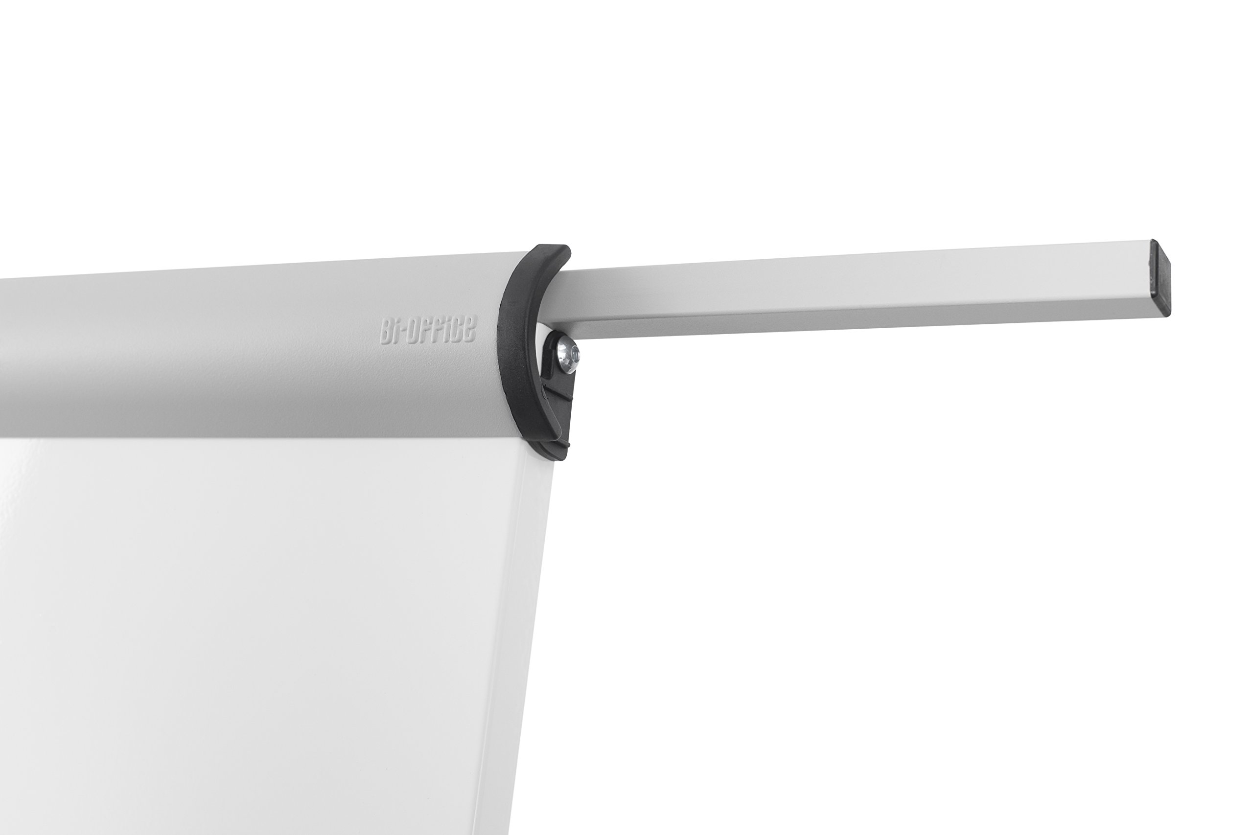 Bi-Office 2-in-1 umwandelbares mobiles Flipchart, grau