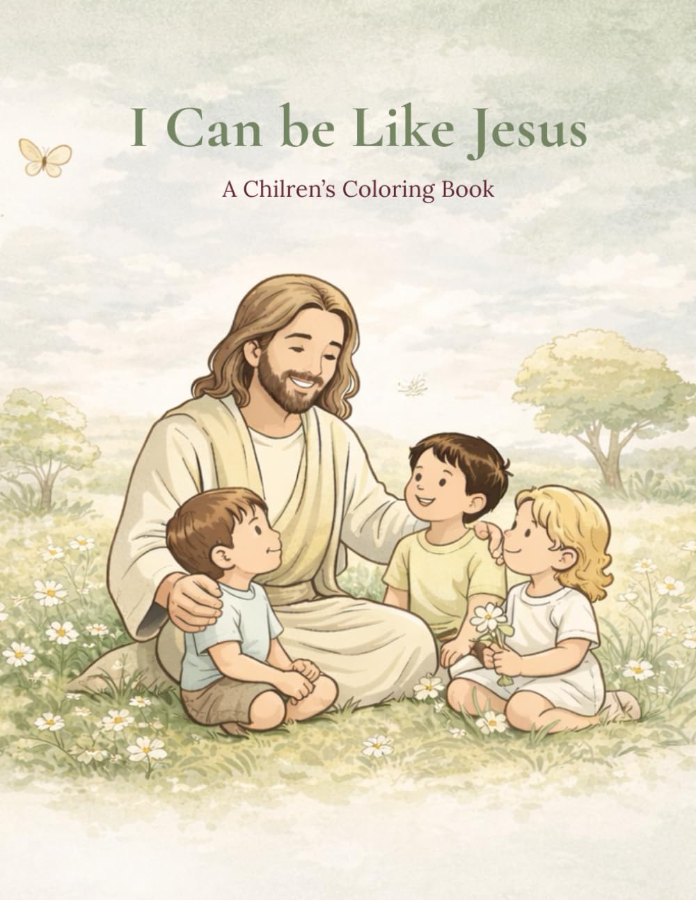 I Can Be Like Jesus: A Children's Coloring Book