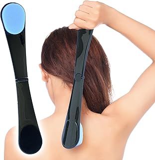 背中 塗る クリーム ローション アプリケーター 折りたたみ 2種類の機能 コンパクト