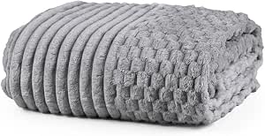 Cobertor Grosso Toque Aveludado Ultra Soft 280grs 3D Relevo Manta Macio e Quente (Cinza Zurique, Queen)