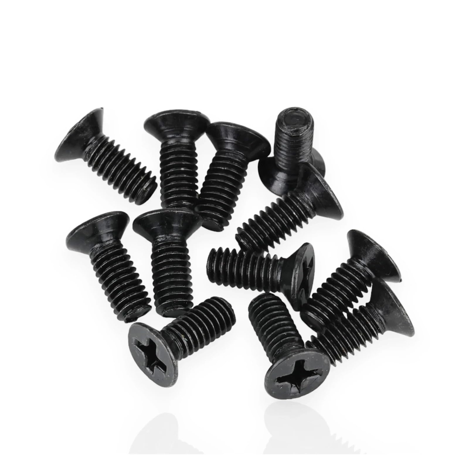 HLAQHL Motor Face Screws Aluminum Alloy Protective Cover Screw 12 Pcs compatible with Xiaomi M365/Pro/pro2/1S Electric Scooter Engine Parts