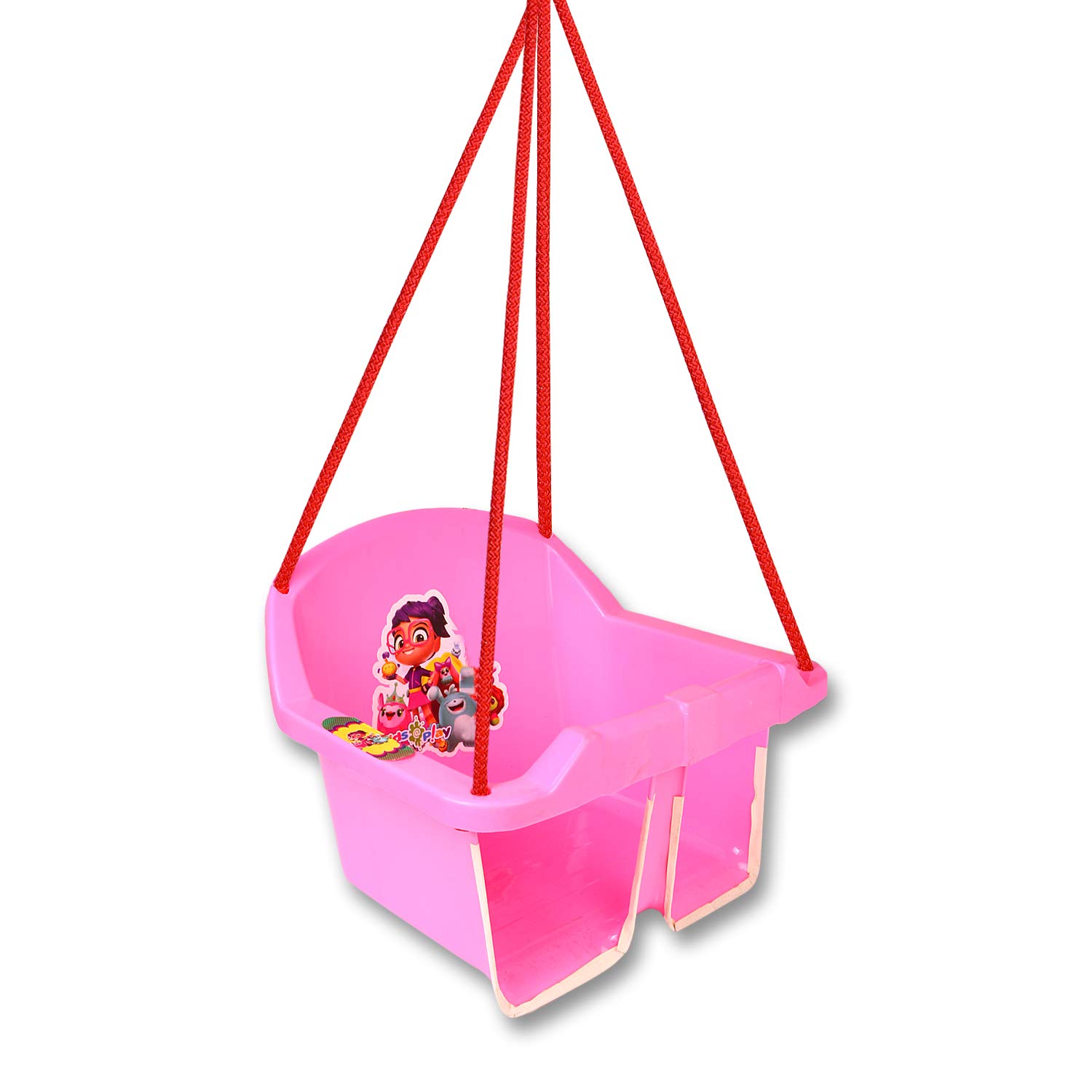 Maanit Swing for Kids - 3-in-1 Wave Adjustable Baby Swing Toy for Indoor and Outdoor - for Boys and Girls of Age (6 Months +) (Pink) (B08WLQ1QZ6) Amazon Price History, Amazon Price Tracker