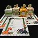 Adorox (144 Pcs. Pack (48 Invites + 48 Boxes + 48 Thank you cards)) Born To Be Wild Adorable Jungle Safari Zoo Theme Baby Shower Favor Candy Treat Box Thank You Cards Cute Birthday Decoration