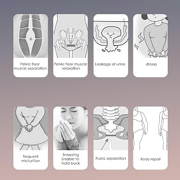 Kegel-Trainingsgerät für Frauen Gerät zur Stärkung des Beckenbodens - Beckenbodentrainer MuskeltrainerTragbare Trainingsgeräte Beckenbodenmuskelreparatur für Frauen und Männer