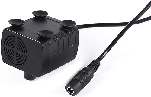 Miniatura 9 de DC12V pequeño mini sumergible, mini sumergible anfibio solar para estanque de fuente