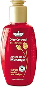 Flores e Vegetais Oleo Corpo Amendoas Morango 120Ml E Vegetais