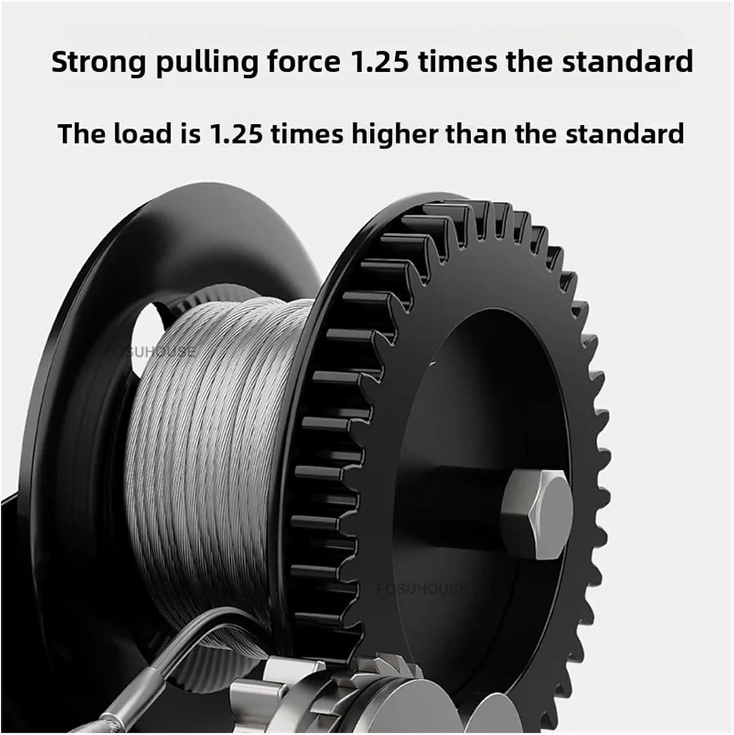 Hand Crank Winch, Manual Winches, Two-Way Self-Locking Hoist Creative Hand Winch Small Wire Rope Vehicle Trailer Portable,Boat Trailer Winches