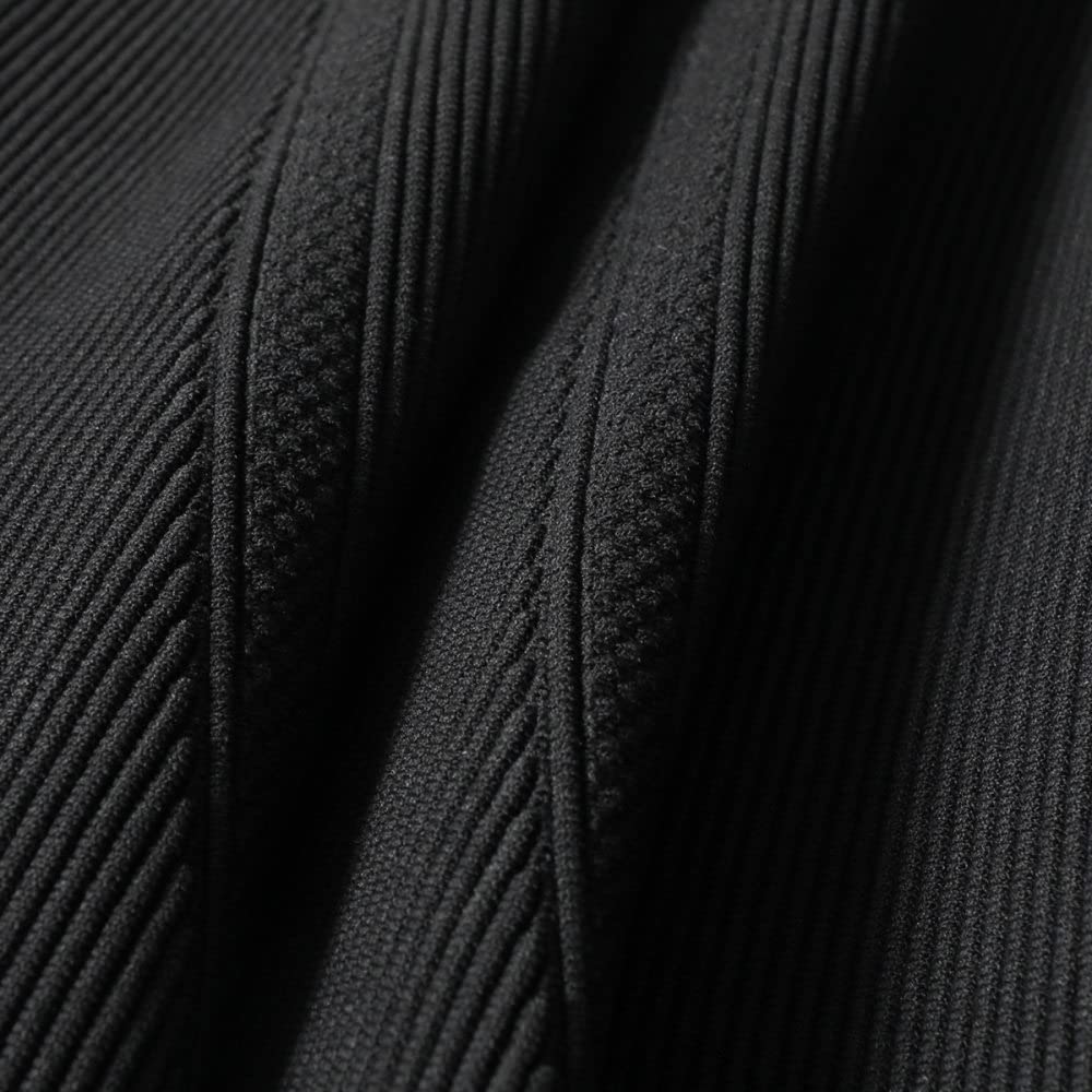 LUKX Röcke Damen,Damen-Minirock Schwarz Elastischer Jacquard-Strickfaltenrock Mit Hoher Taille Mode A-Linie Schaukel Geraffter Herbst Winter Ausgestellter Kurzer Rock Für Mädchen Damen
