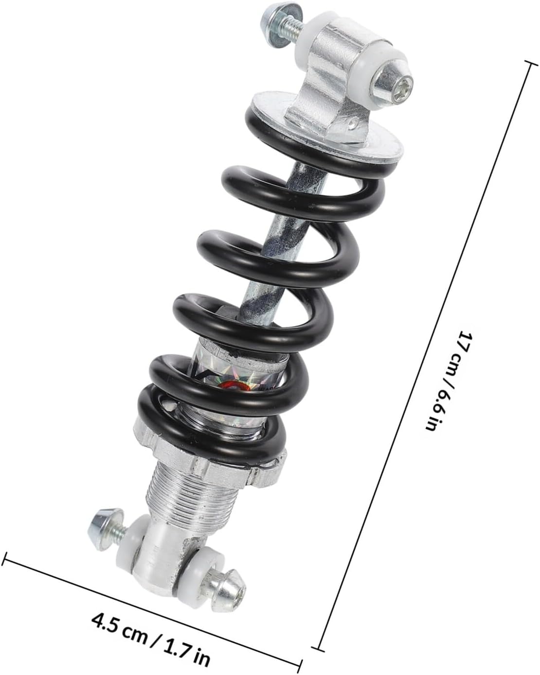 STOBAZA Mountain Bike Rear Spring Shocks Coil Spring Absorber 150mm Length 750lb Load Capacity Compatible with Folding and Electric Bikes Rear Suspension
