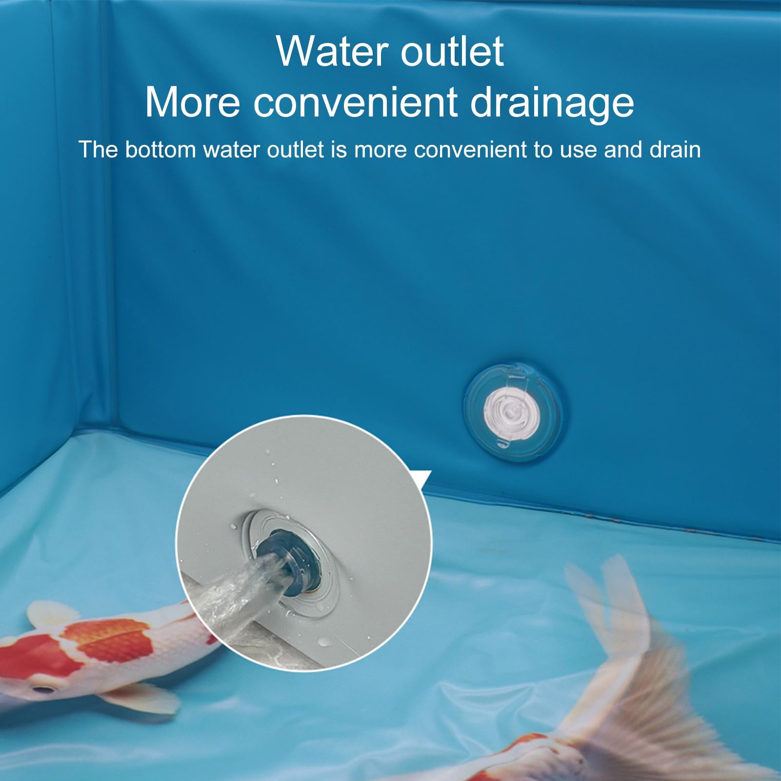 Piscina de baño para mascotas, piscina plegable de PVC para perros, forma cuadrada, antideslizante, para cachorros, gatos, animales pequeños