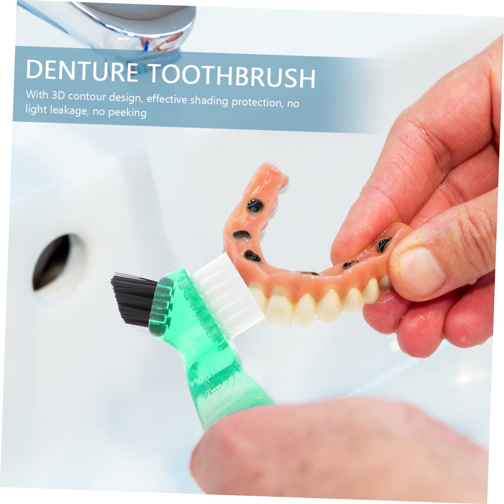 4 Set Falso Spazzolino Da Denti Pennello Piccolo Mini Spazzola Morbida A Doppia Setola Dente Spazzolino Da Denti Per La Pulizia Piccola Pennello Per Denti Plastica 4 Pezzi * 4