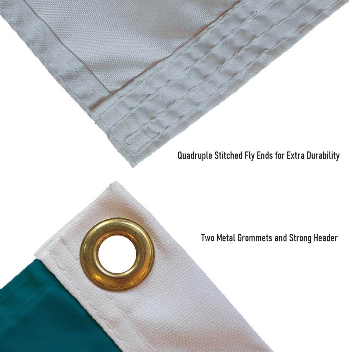 WinCraft Philadelphia Eagles USA American Nation Stripes 3x5 Grommet Flag - Image 6