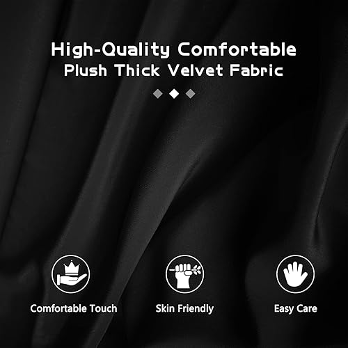 Miniatura 7 de DKLGG Juego de 2 sillas de comedor tapizadas con respaldo de ala sillas de comedor acogedoras con ribete de cabeza de clavo y patas de madera maciza